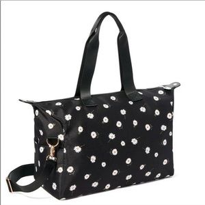 Alice + Olivia daisy duffel bag by Stacey Bendet